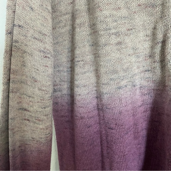 American Eagle Plum Ombré Lace-Up Sweater Size Large - Picture 3 of 5